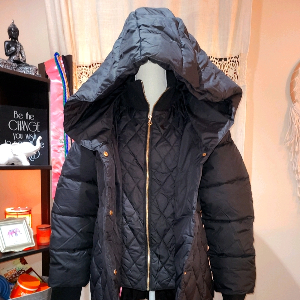 Long women's winter coat